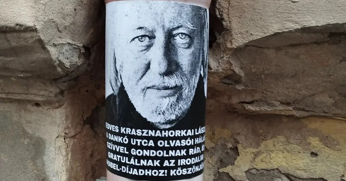 Krasznahorkai Lászlót mélyen érintették a Dankó utcai olvasók.